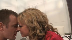 Naughty MILFs Scene-4 Big Ass Brunette MILF Enjoys a Creampie