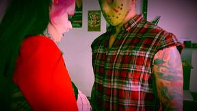 horny goth girl kat black fucked by friday the 13th jason