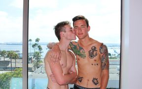 Sexy boys share the entire house as their play ground