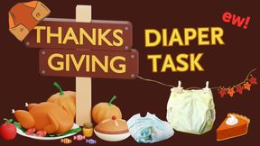 Thanksgiving Diaper Task (audio only)