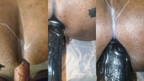 angry black wife & big bertha dominate husband s hole!!