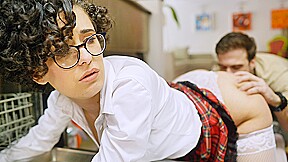 Victoria Brennan & Gabriel Clark in Fucked in the Kitchen - PegasProductions