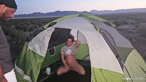 Desert Camping Squirt Session
