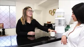 I fuck my best friend's boyfriend in front of her, and we almost get caught