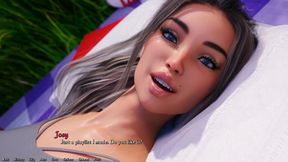 Horny Josy and Maya get it on in this summertime saga based on the popular