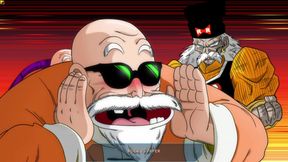 Kame Paradise Multiversex 3 - Roshi Playing With Android 21's Huge Tits