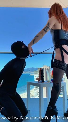 ANAL SEX IN HEAVEN - Benidorm Skyscraper