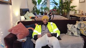 Kennie Jai Strips and Teases and Jerks for You After Work