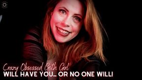Crazy Obsessed Goth Girl Will Have You or No One Will - You Wake Up Bound In A Dark Room With Psycho MILF Lace Royce Saying That You Two Are Soulmates As She Rides Your Cock Until You Give Her A Creampie But When You Reject Her Love Things Get Worse