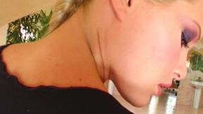 Sophie fists & DPs her cunt with two dildos