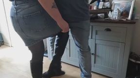 Knee high boots session