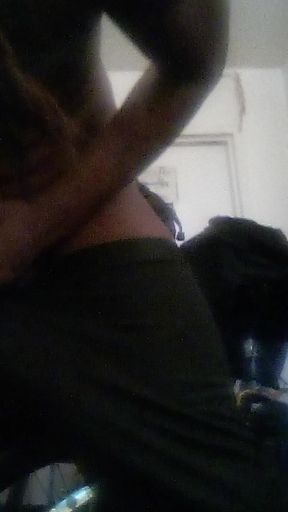 Umm Suck This Cum Out This BBC Baby thick black cock masturbation