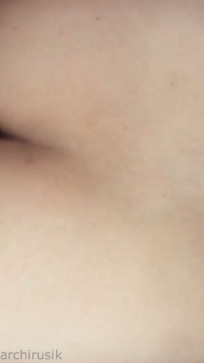 An innocent ass and a dick in it! Hot cum for a twink's ass pours over his buns!   Clip 1