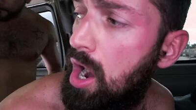 Rikk York is fucking that bearded man on the backseat