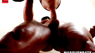 Buff Jock Max Chevalier Gets Tormented by Wet Blowjob