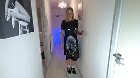 Danielle Halloween Dress Projector Crush & Head Trample