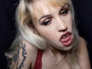 Happy Halloween! Sexy Creature Drool Porn