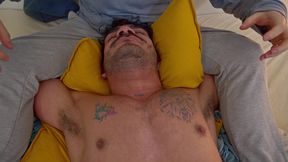 Too Ticklish: Andres Breaks His Bonds