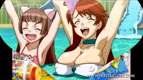 Sexy Anime Babe Seduces You in Ahye Forever Ecchi Collection