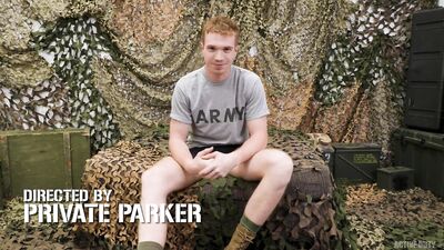 Ginger Soldier Flip Fucks Ebony Recruit Adrian Hart - ActiveDuty