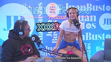 Her legs are shaking!!! Blonde teen with small tits screams and explodes with pleasure