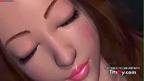 Big-Titted Babe Pleasures Her Lover in Steamy 3D Hentai Encounter