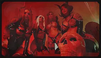 Demoness Cosplay Orgy: Octokuro & Friends Go Hardcore