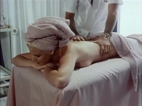 Rich 70s blonde charms retro young fucker and loves classic sex with him