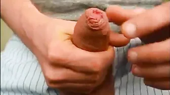 Amateur solo guys with big cocks jerk off and cum in compilation