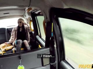 Fake Taxi Canadian hottie Karma Synn rides the Bishop hard