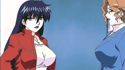 Hairy anime cutie gets a hard cock in her tight pussy - Episode 1