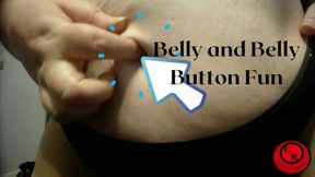 Belly and Belly Button Fun - CurvyRedhead - MOV 1920x1080