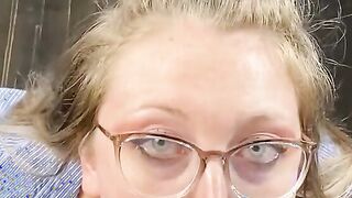 pov gagging oral sex for daddy