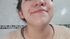 I pick my nose and play with the boogers on my feet.
