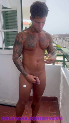 Piss in the Terracei Hope My Neighbors Dont Discover Me