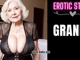 [GRANNY Story] Lewd Step Grandmother and Me Part 1