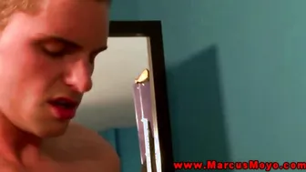 Marcus Moah bareback anal with a nineteen-year-old twink