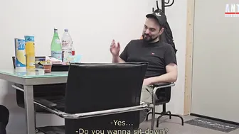 Suited Straight Insurance Broker Returns for Gay Blowjob and Anal
