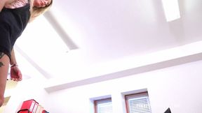 TFF1528 - Giantess Rebeccah Leah Crushing Tiny Cars - 1080 HD MP4