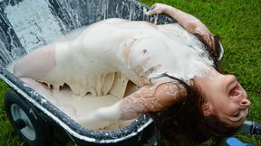 Sarah Michelle in the Oobleck