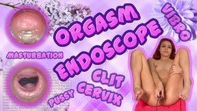 Diving into my inner world - Endoscope, Cervix, Masturbation, Extremely wet orgasm