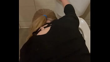 Fucked white milf in pool bathroom.