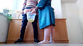 I Like to Watch and Jerk off When My Mother-in-law Pees Doggy Style