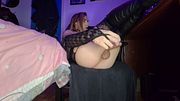 trans girl jerks off for horny voyeurs - vod