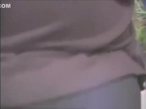 Pervert mature in car having fun with stranger