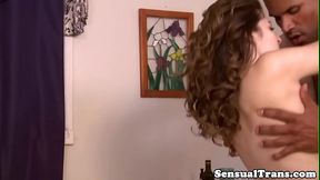 Tranny masseuse barebacked by male after bj