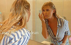 Casey & nata ocean, rainy sapphic day in hd