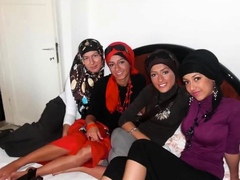 Turkish-Arabic-Asian hijap mix photo 14