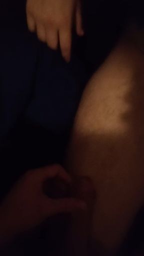 T4t Trans Couple; Hot Man (ftm) Masturbates Me (mtf)