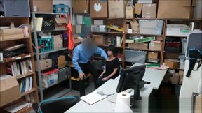 Rogue Security Guard Fucks Latina teen 18+ Thief